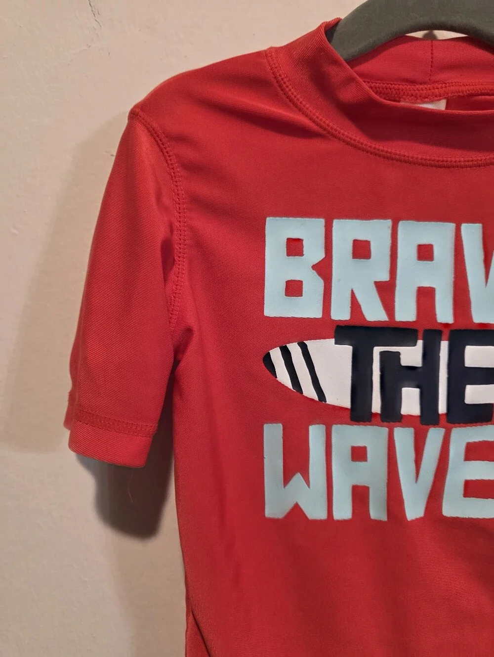OshKosh B'gosh Baby Boy Brave The Waves Rashguard Swim Top 18m